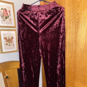 Forever 21 velvet pants